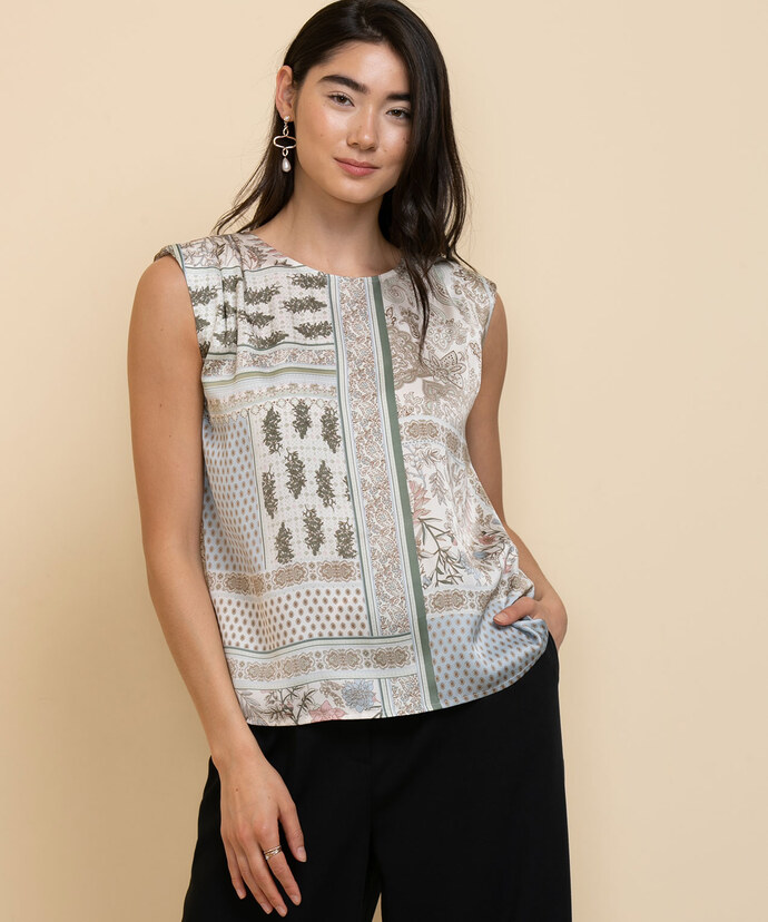 Blouse with Shoulder Pads Image 5