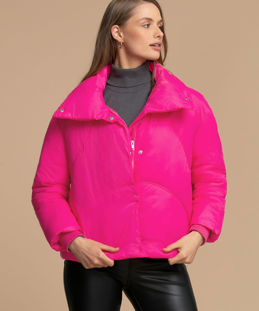 Snap Front Puffer Jacket | Rickis