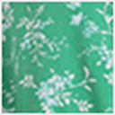 Green Floral Print
