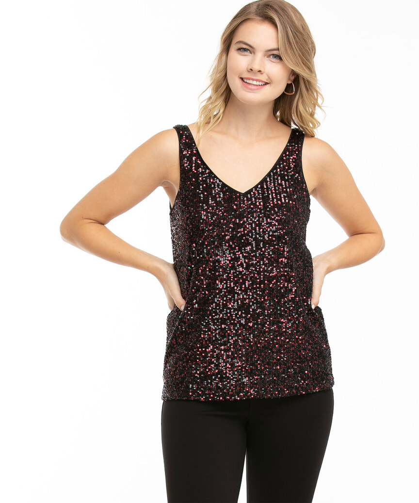 1,394 Black Sequin Tank Top Stock Photos, High-Res Pictures, and