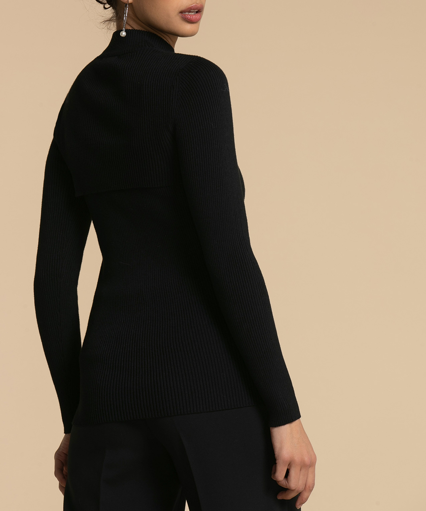Cut-Out Shrug Sweater | Rickis