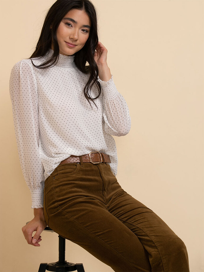 Frankie Flare Pant in Corduroy Image 4