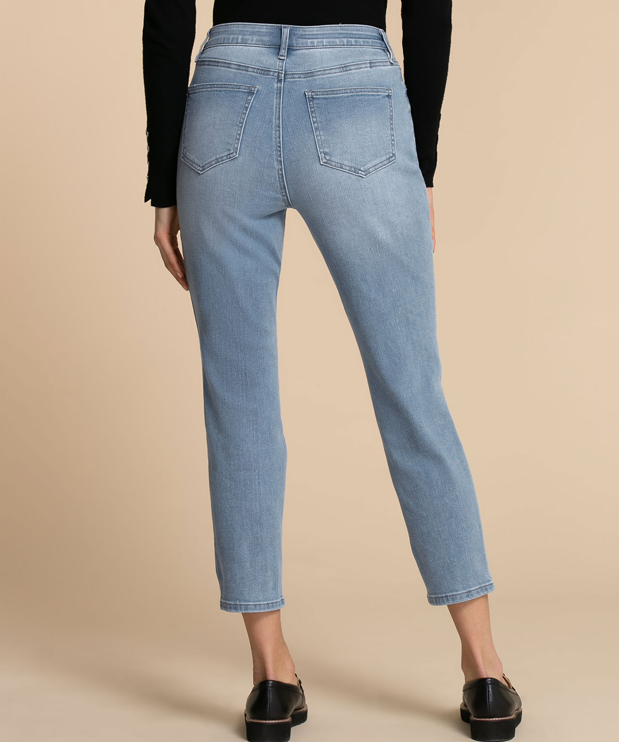 Margot Tapered Distressed Jeans | Rickis