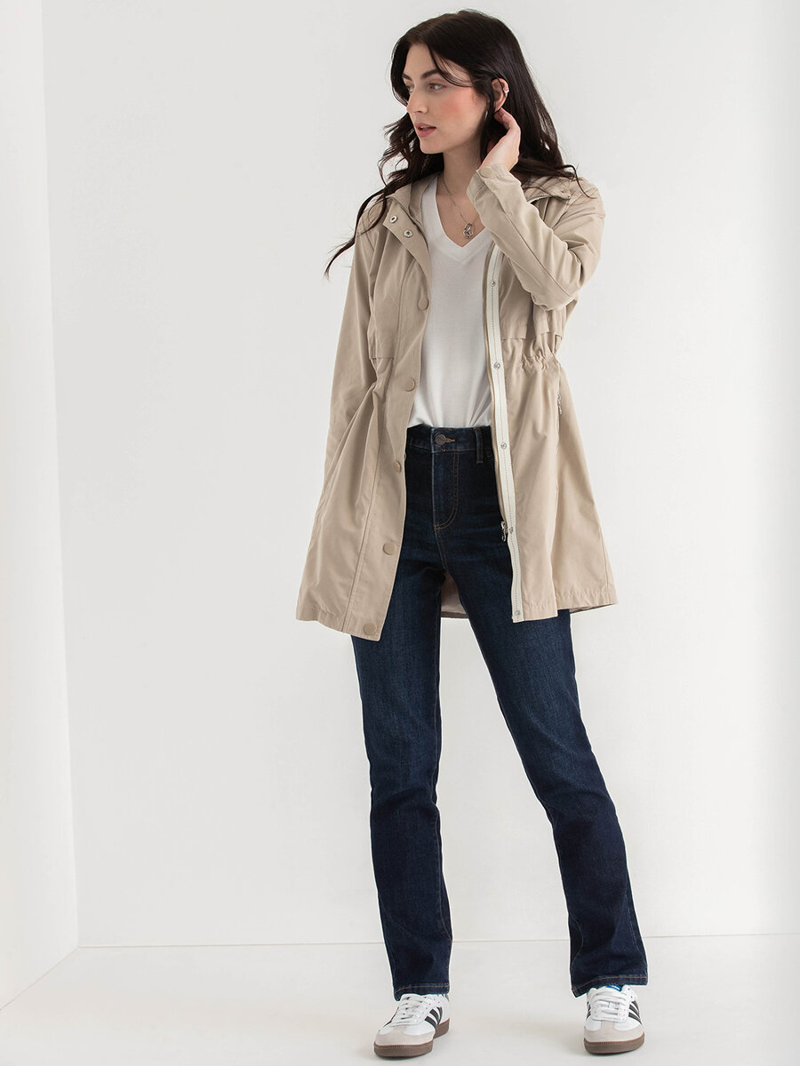Peyton Packable Jacket with Removable Hood