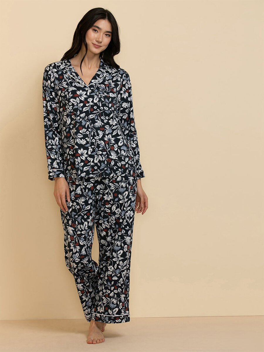 RH Women Pajamas Set Ribbed Knit Sleepwear Sexy Lingerie PJS