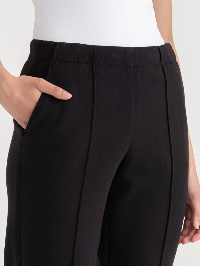 Double Knit Tapered Leg Pant Image 4