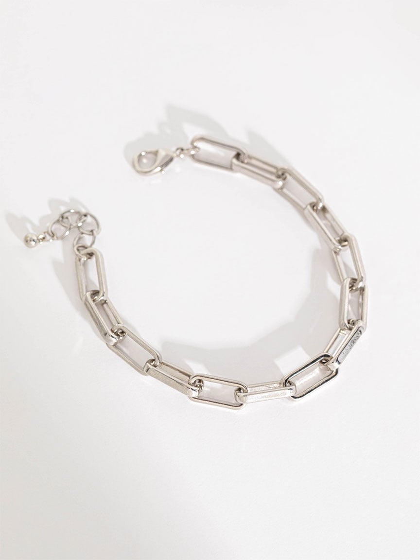 Paperclip Bracelet in Silver