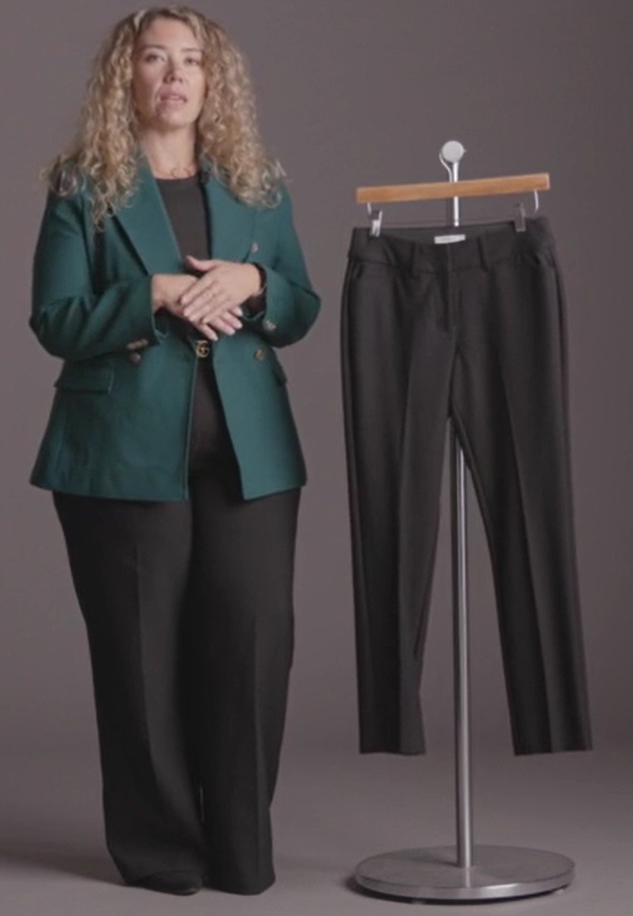 Metallic straight-leg pant, Twik, Shop Women%u2019s Straight Leg Pants  Online In Canada