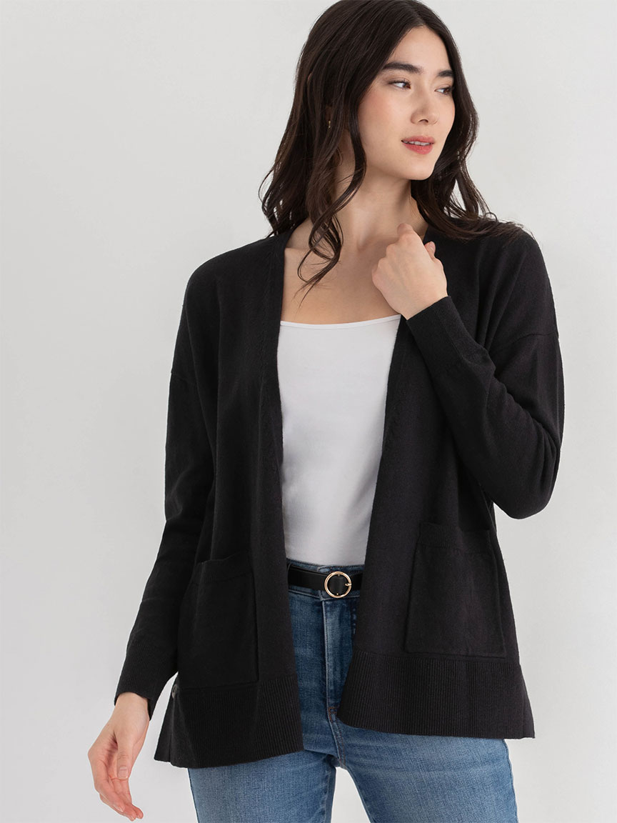 RICKI'S Relaxed Open Front Cardigan