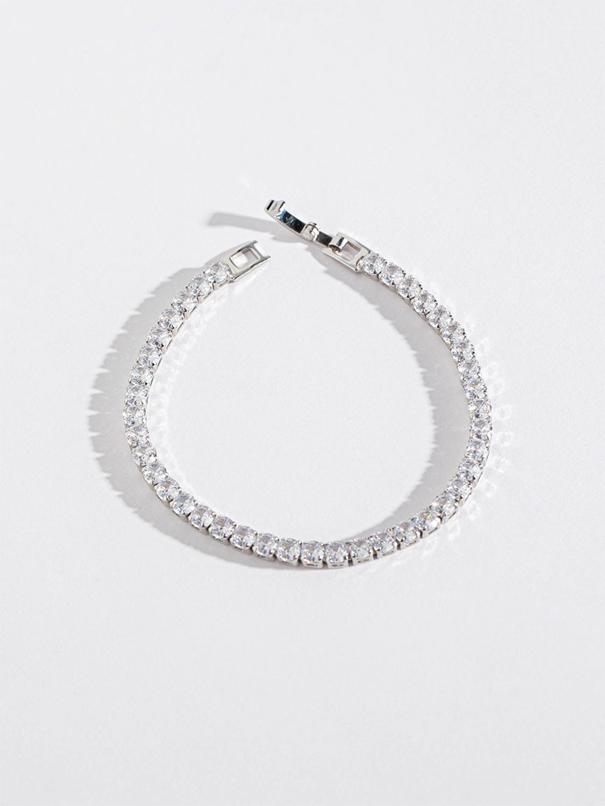 Classic Tennis Bracelet in Silver