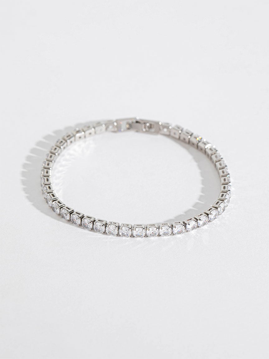 Classic Tennis Bracelet in Silver