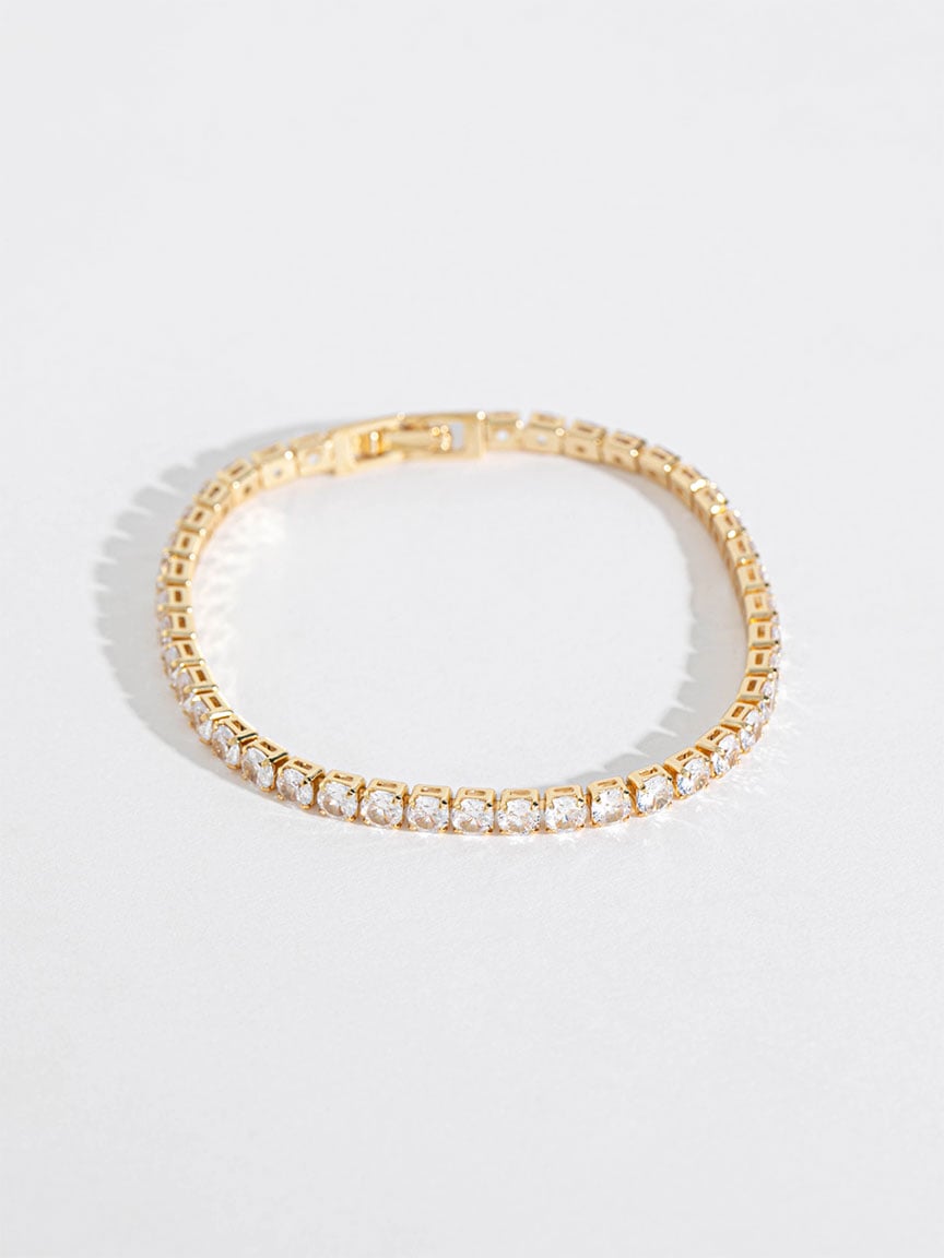 Classic Tennis Bracelet in Gold